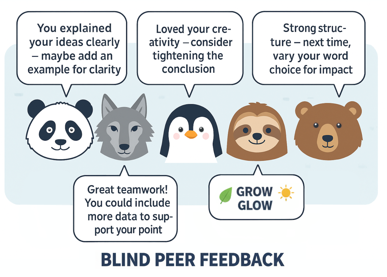 Anonym peer-feedback